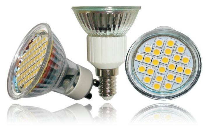 SMD5050 3W 24PCS Spotlight(Glass shell)