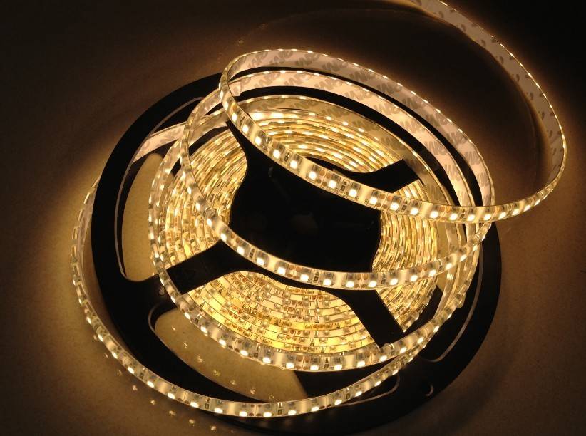 SMD3528/ 120leds/m led strip/ white color/ epoxy covered