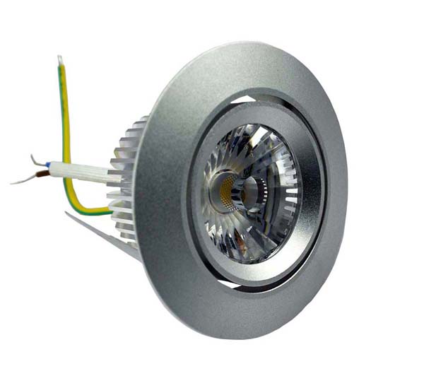 Driverless 6W Samsung AC COB Downlight