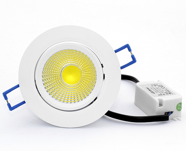 6W 180° COB downlight