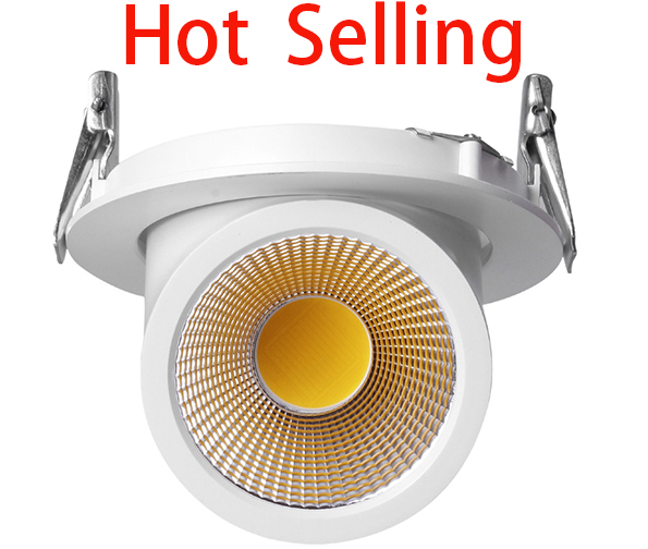 10/15/20/30W 360° Gimbal COB downlight